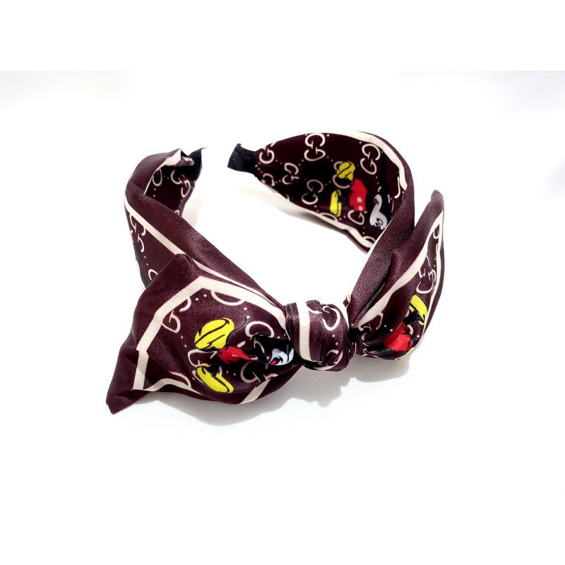 Bando Premium Quality Bando Korea Motif Gc Tidak Bikin Sakit Kalau Di Pakai Bahan Bagus Bandana import Branded Band B-018