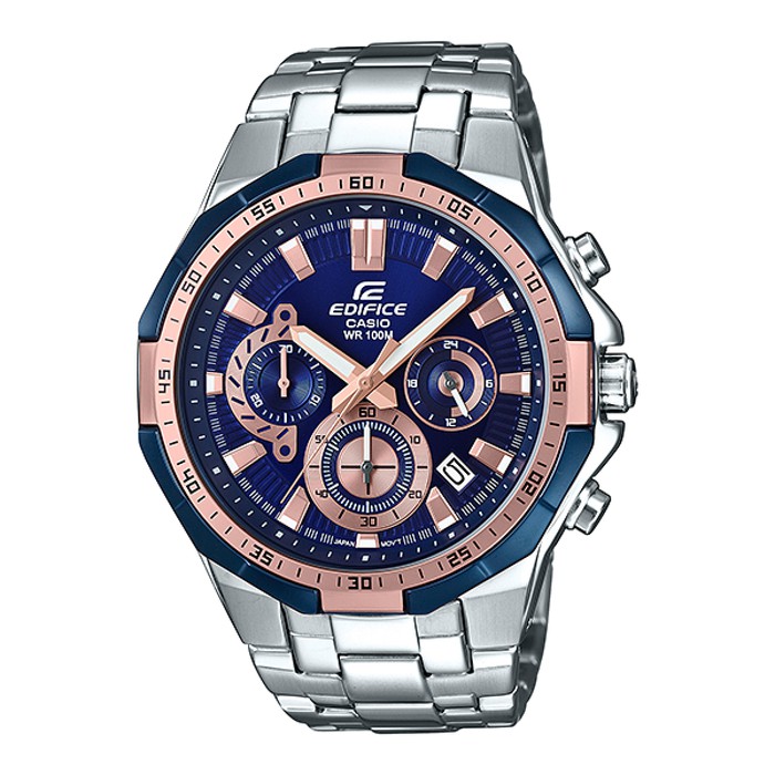 Casio EDIFICE EFR-554D-2AVUDF - Jam Tangan Pria - Silver