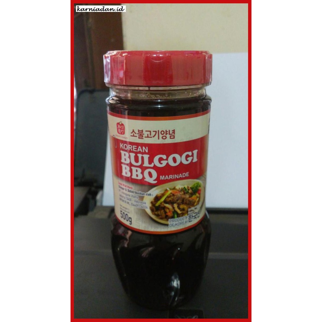 

gnidderdsaus- jingsung bulgogi marinade sauce -asliiiiii.