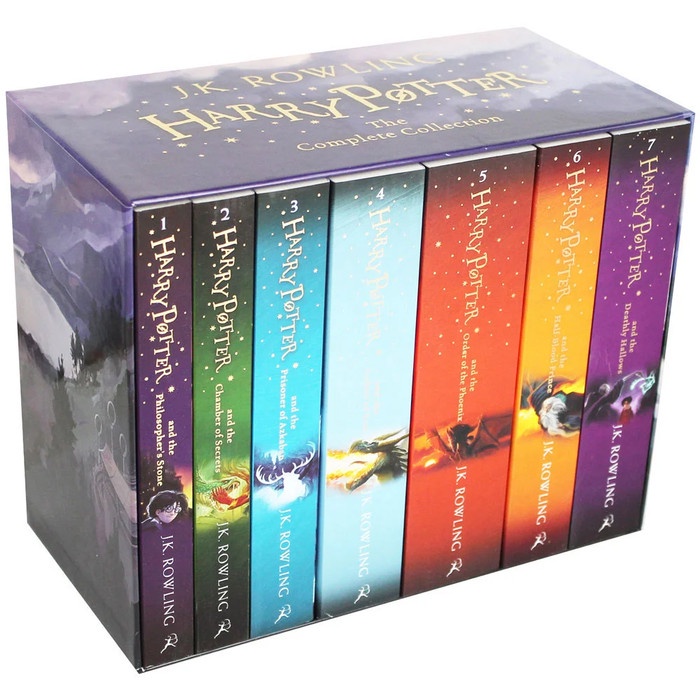 PROMO Harry Potter Boxset 1-7 by J. K. Rowling (Fantasy Novel)
