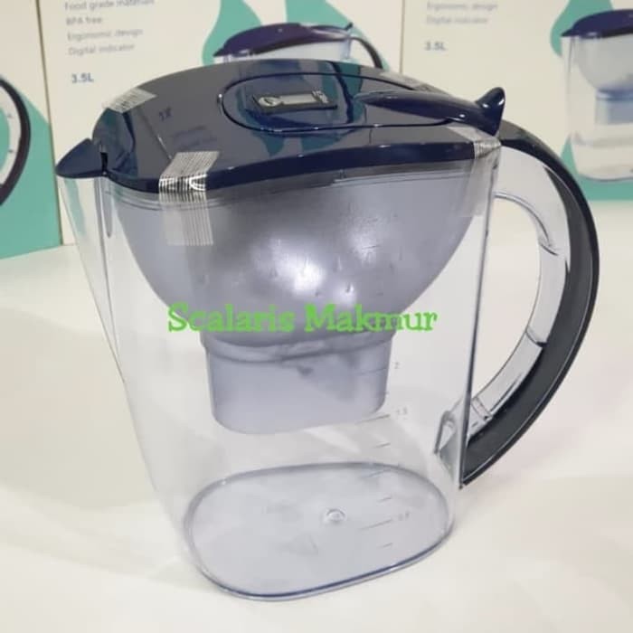 WELLBLUE PITCHER ALKALINE WATER PITCHER 3,5L FREE 2 FILTER