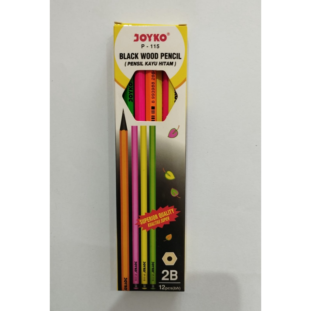 

(Per Kotak) Pensil 2B Joyko P-115
