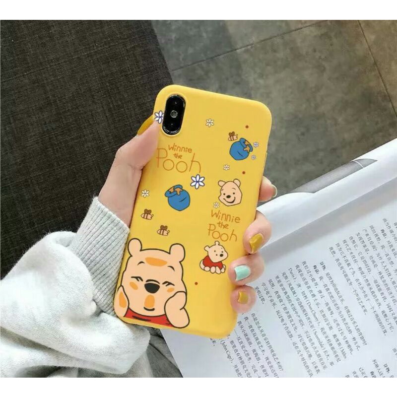 Softcase Vivo Y55/ Y55s / Y55L / 1610 / 1603 karakter Winnie kuning