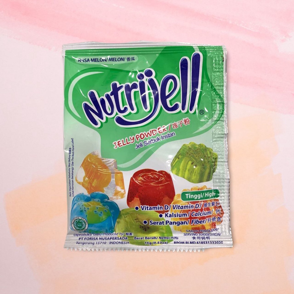 

NUTRIJELL RASA MELON 15 g