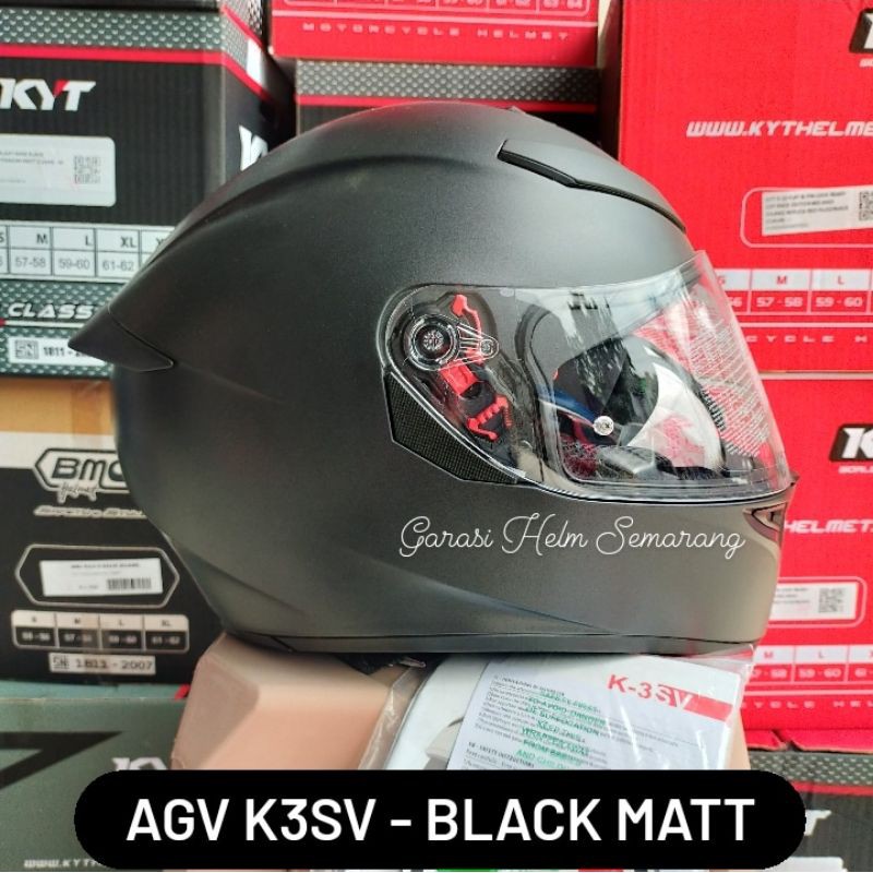 AGV K3SV BLACK MATT