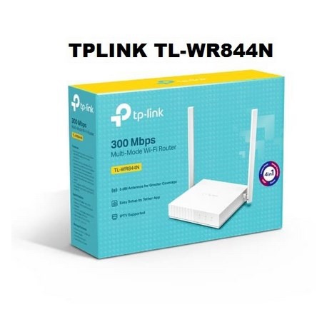 TP-LINK TL-WR844N 300 Mbps Multi-Mode Wi-Fi Router 1port WAN 4port LAN