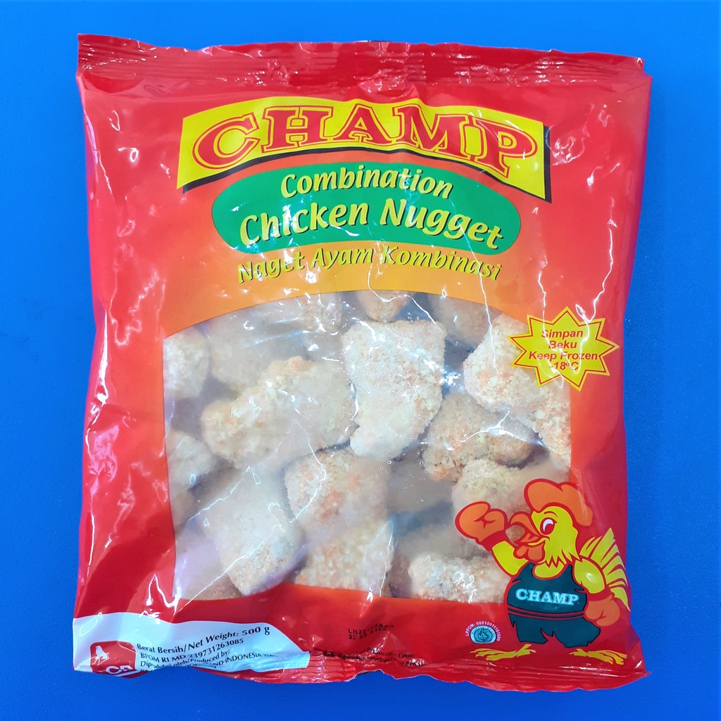 

Naget CHAMP nugget ayam 250gr