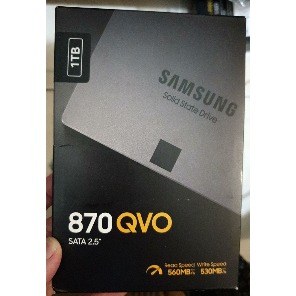 samsung ssd 870 qvo 1tb sataiii 2 5inch speed upto 560mbps