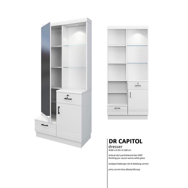 meja rias siantano / capitol siantano / meja rias