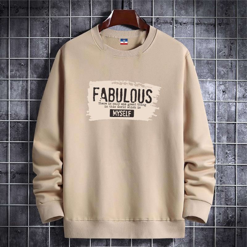 Sweater crewneck pria terbaru FABULOUS basic pria wanita termurah kualitas distro