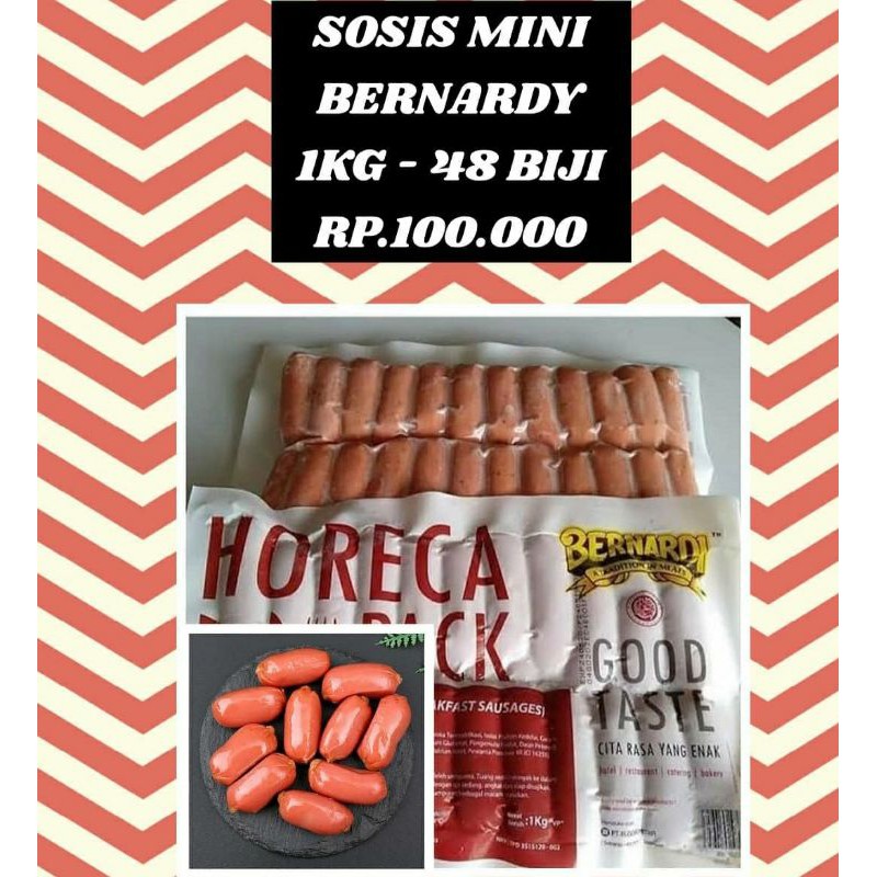 

SOSIS MINI BERNARDI HORECA