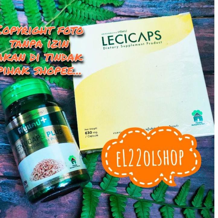 ✦ Online Shop ✦ PAKET Fenucaps + Lecicaps (Ecer) Kombinasi Booster ASI ,,