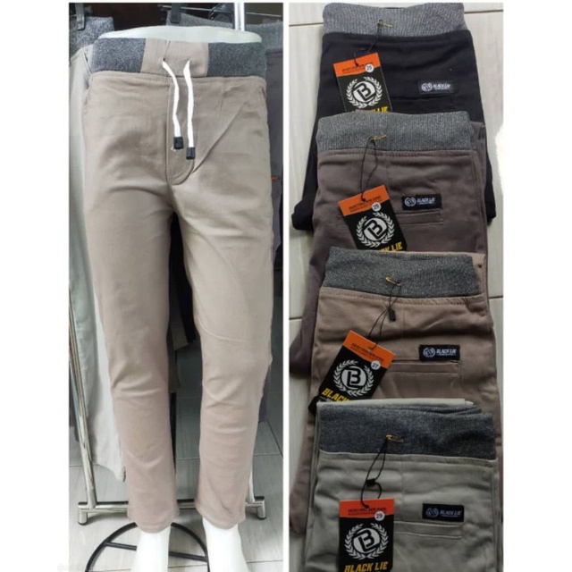 CELANA PANJANG CHINOS SLIM FIT BAHAN KATUN 100% MELAR ELASTIS NYAMAN DI PAKAI