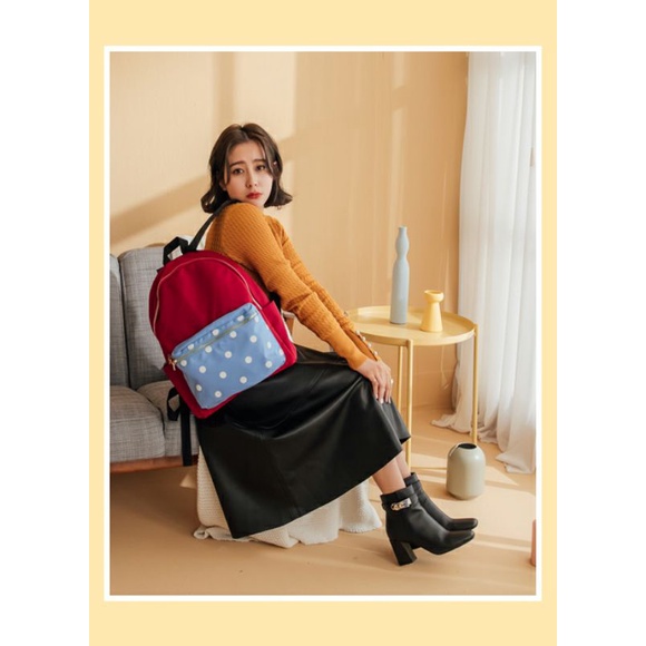 READY STOCK] Gracegift x Disney Backpack/Ransel Minnie