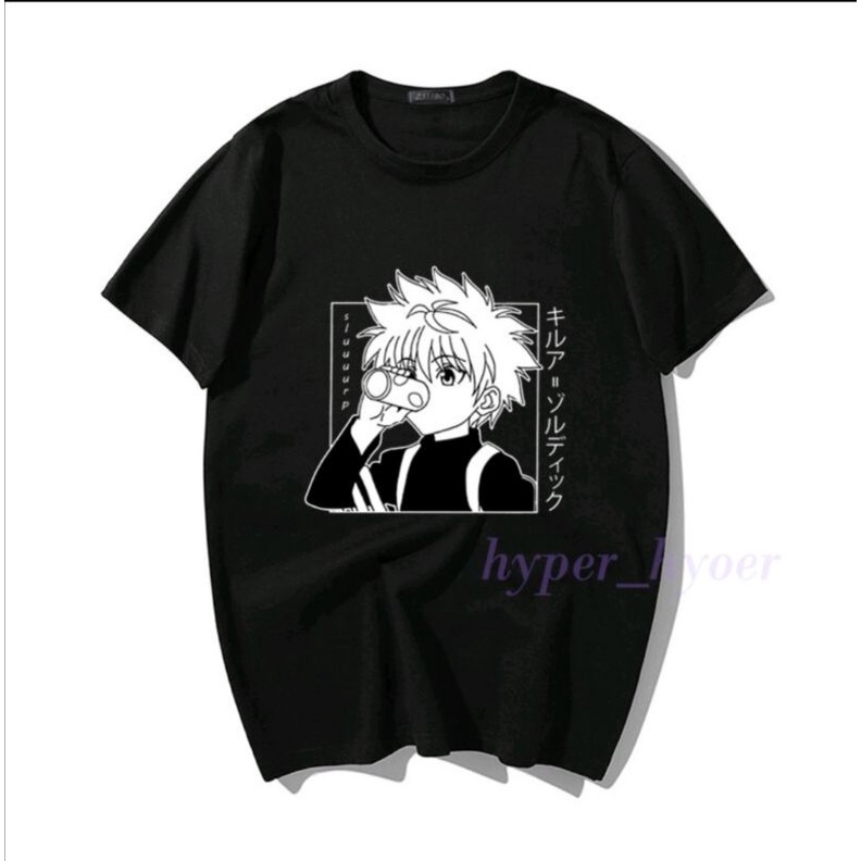WIBU LOVERS Tees ANIME MANGGA KILLUA HUNTER DISTRO