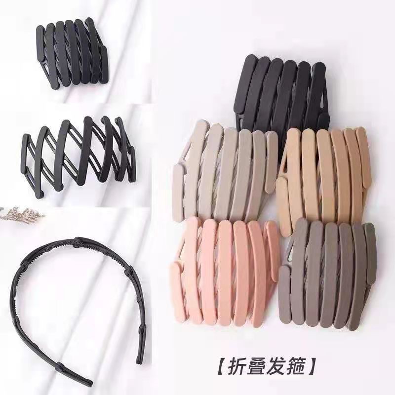 （COD)Bando Lipat Doff untuk Pria Wanita Gaya Korea Magic Golded Hairband / Bando Lipat