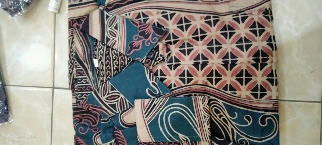 Set Batik Tradisional Couple • Tunik Batik Couple Kemeja Batik Pria • Dress Batik • Atasan Batik