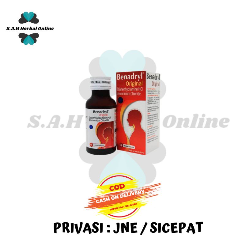 

Benadryl Original Sirup 50ml