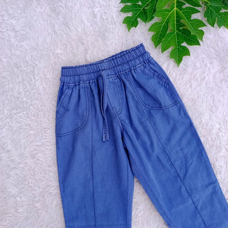 celana jeans anak perempuan baggy pants // celana anak perempuan // celana anak baggy pants // celana anak perempuan 7-8 9-11 13-14 15-16 tahun // celana anak perempuan tanggung // baggy pants 7-15 tahun // celana anak cewe