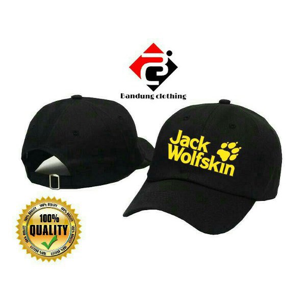 Topi baseball jack wolfskin simple keren terlaris
