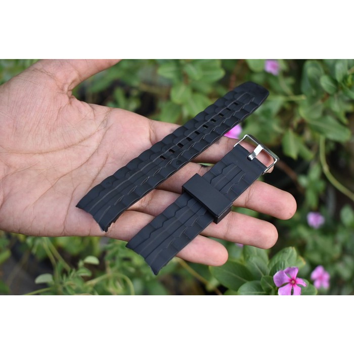 Rubber Strap Tali Jam Tangan Casio Edifance EF-550 Ef 550 Free PEN