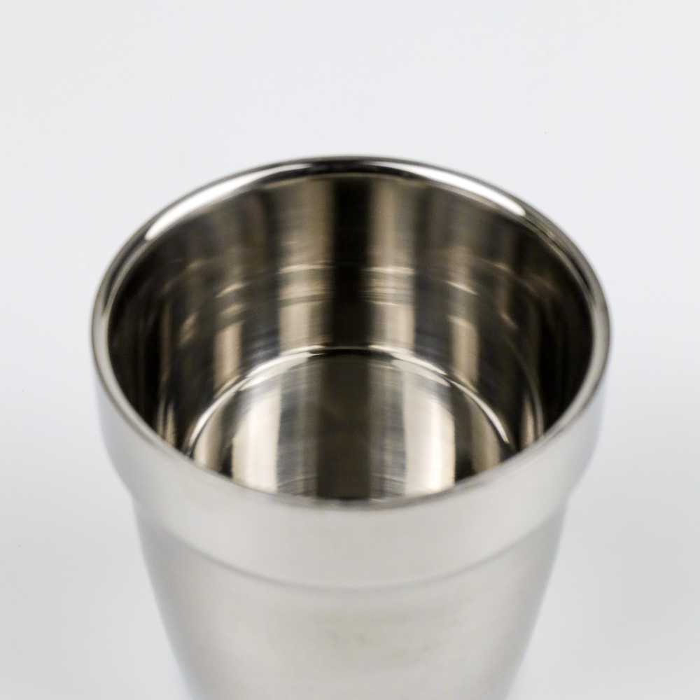 TD-DPR One Two Cups Gelas Bir Stainless Steel 180ML - J070