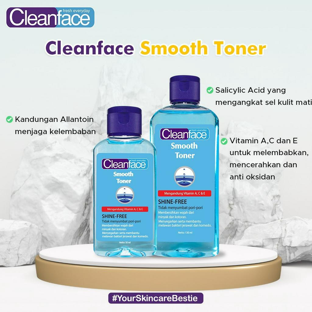 [BESAR] Purbasari Clean Face Smooth Toner - 100 ml