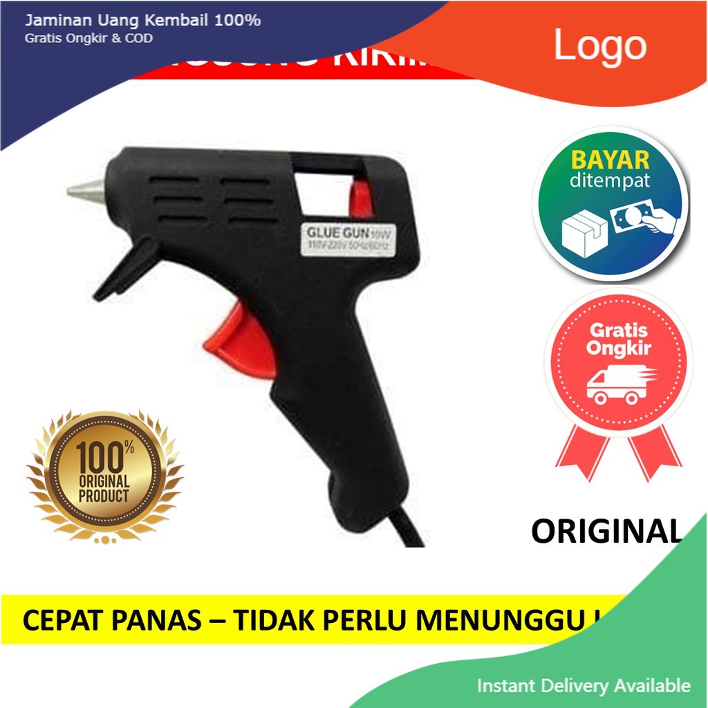 

Lem Tembak Glue Gun Stick Cair Craft Kerajinan Tangan Mini Pistol Cepat Panas Hot Melt Refill Alat