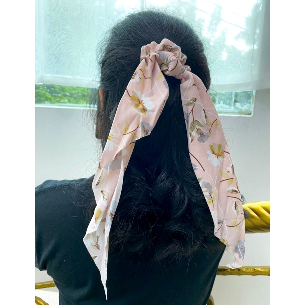 Best Seller! JX 1602 Ikat Rambut Korea Korean Ribbon - Pita Rambut Style Korea - Ikat Rambut Terbaru