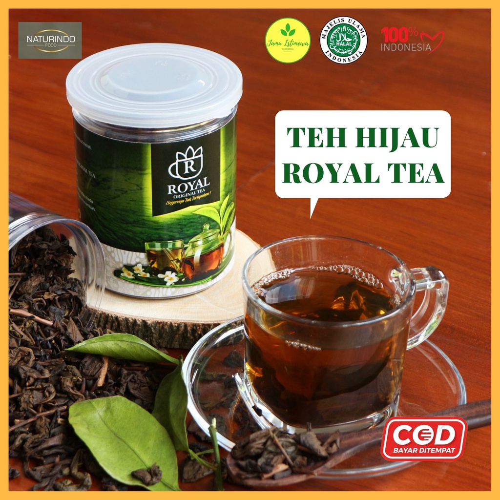 

Teh Hijau Asli Teh Tubruk Premium Royal Original Tea