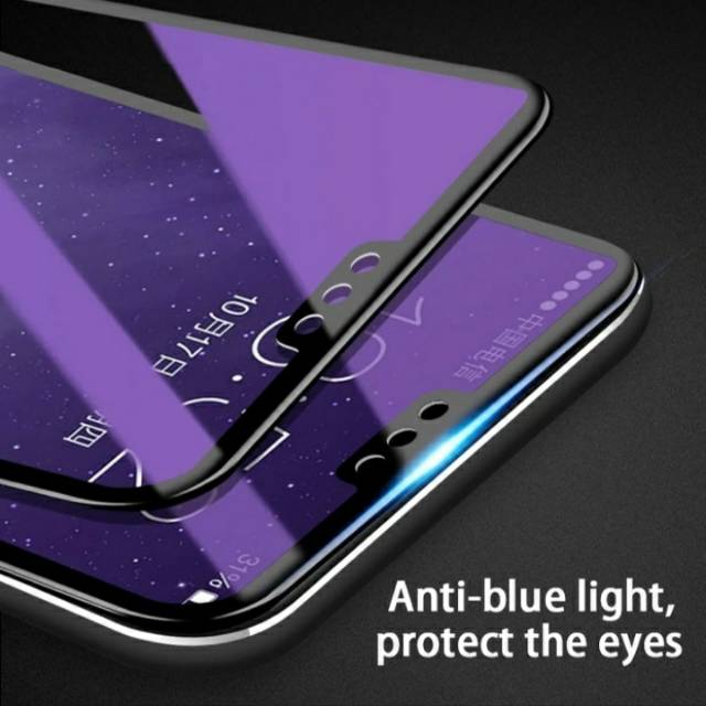 Tempered Glass Anti Blue Light 10D Oppo Reno 5 4 4F 3 Pro 2F 2 F15 F11 Pro F9 F9 Pro F7 F5 A71 A83 A57 4G