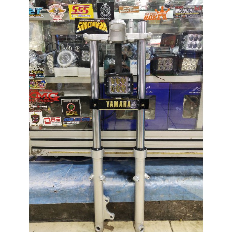 paket sok depan rx king set kumis yamaha lampu strobo rx king