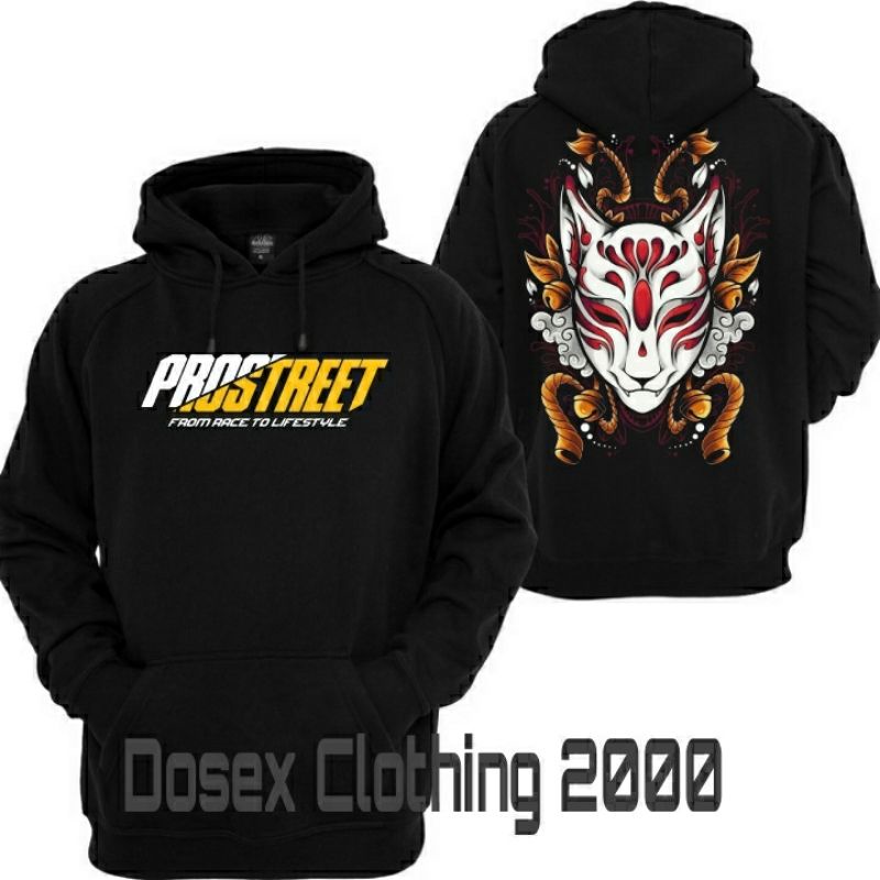 SWEATER HOODIE PROSTREET KITSUNE