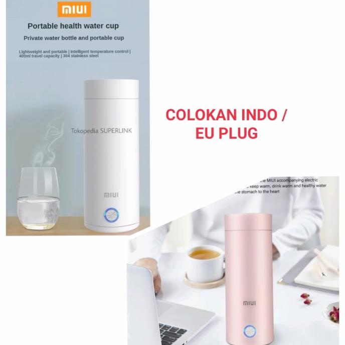 Miui Termos Air Panas Portable Electric Kettle Water Boiler Traveling