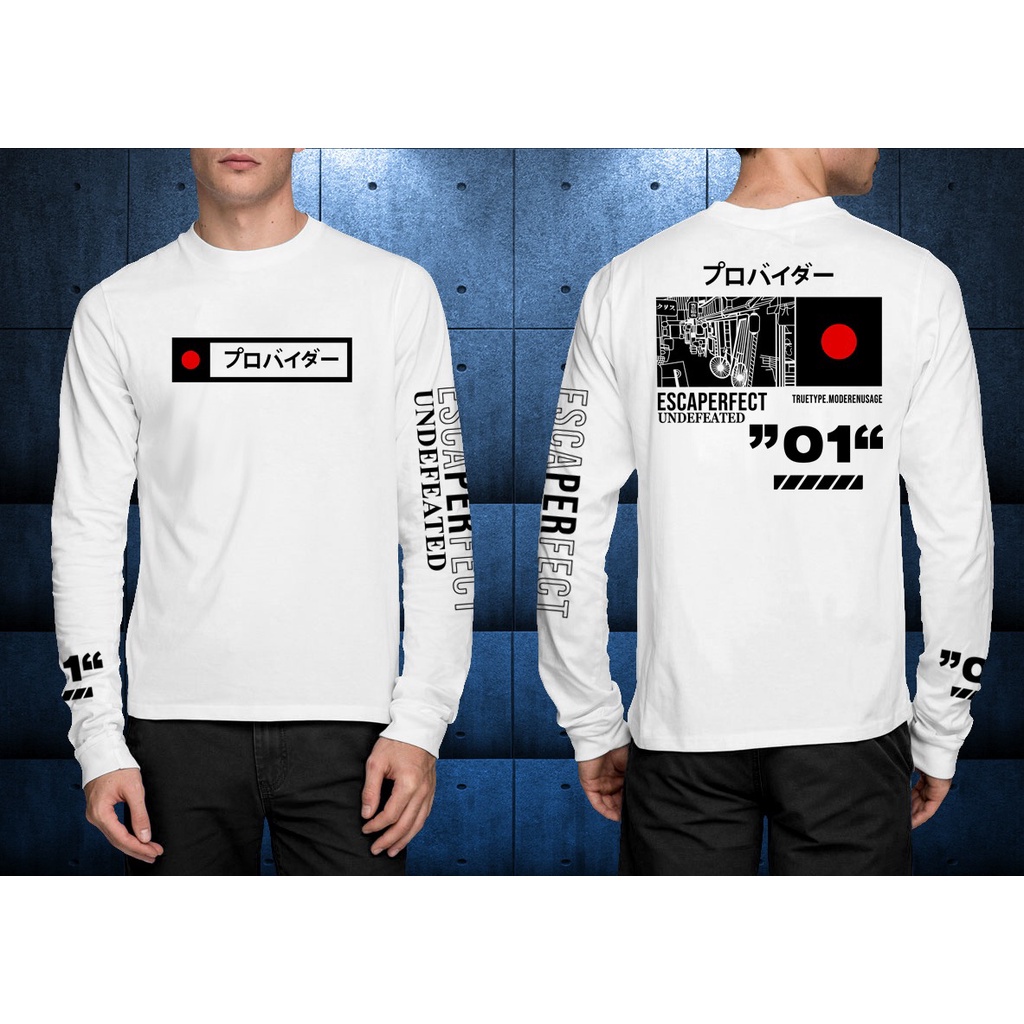 KMV_ KAOS JEPANG // BAJU KAOS LOGO JEPANG LENGAN PANJANG // KAOS TERBARU // KAOS DISTRO / BENDERA JE