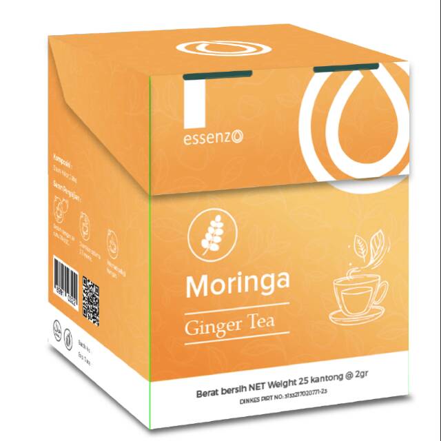 

Moringa Ginger Tea Essenzo