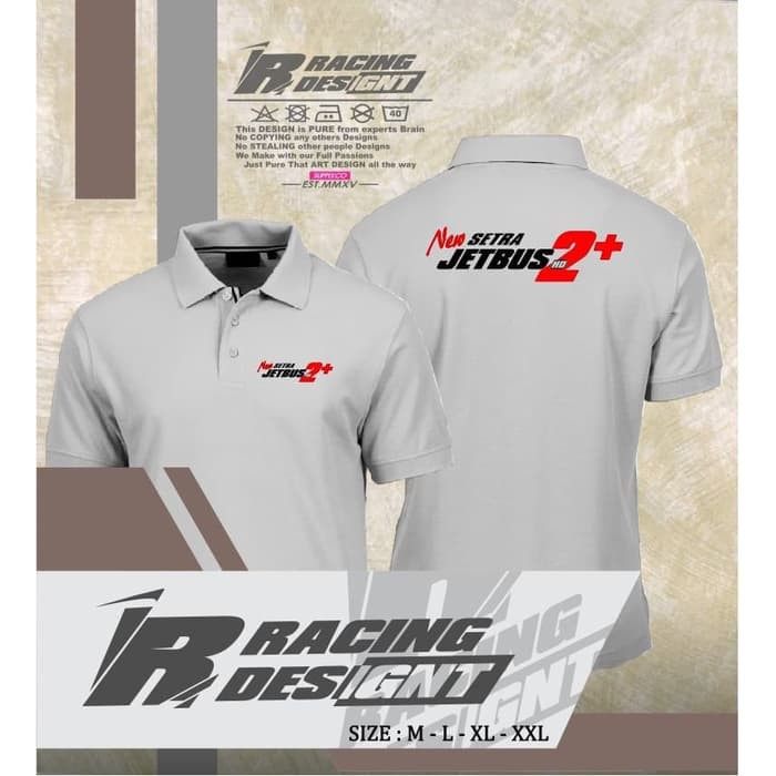 Poloshirt / Kaos Polo New Setra Jetbus 2 Terbaru Kualitas Distro  -