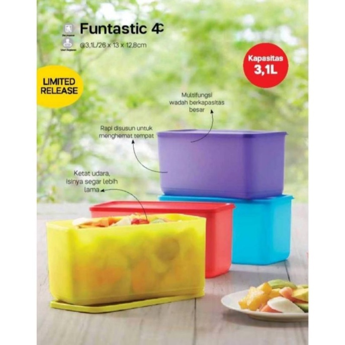 PROMO Tupperware Funtastic Four