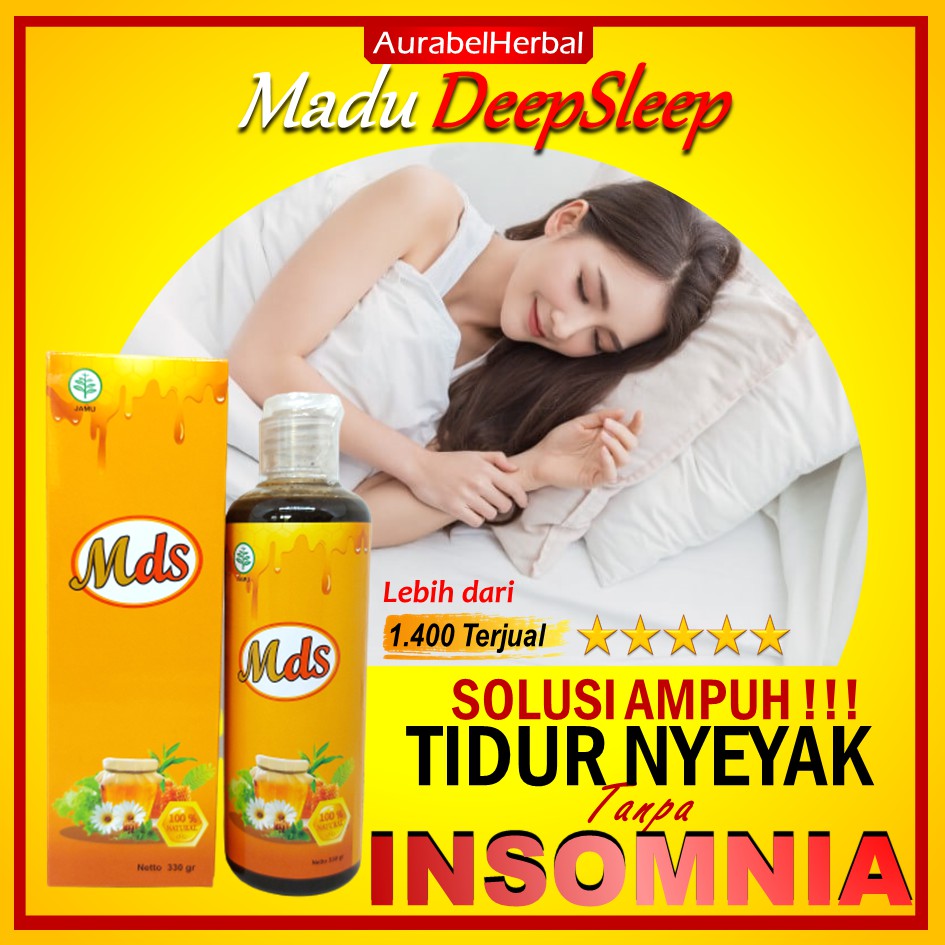 Madu Deep Sleep Madu Herbal - Madu Susah Tidur Original