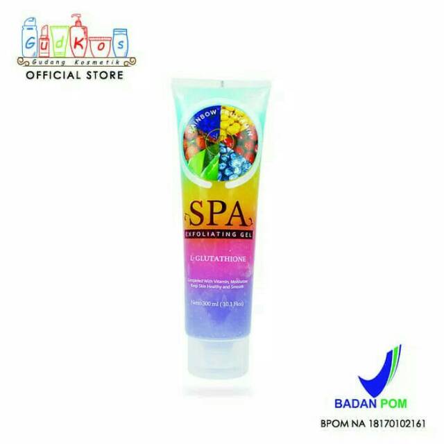 SYB RAINBOW FRUITAMIN SPA EXFOLIATING GEL ANGKAT DAKI PEMUTIH KULIT