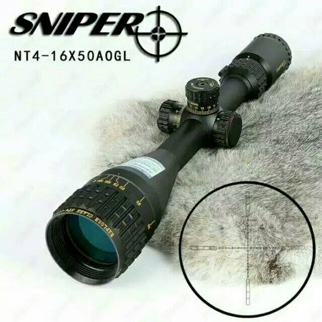 Telescope SCOPE Sniper GOLD explore CLASS NT 4-16x50 AOGL