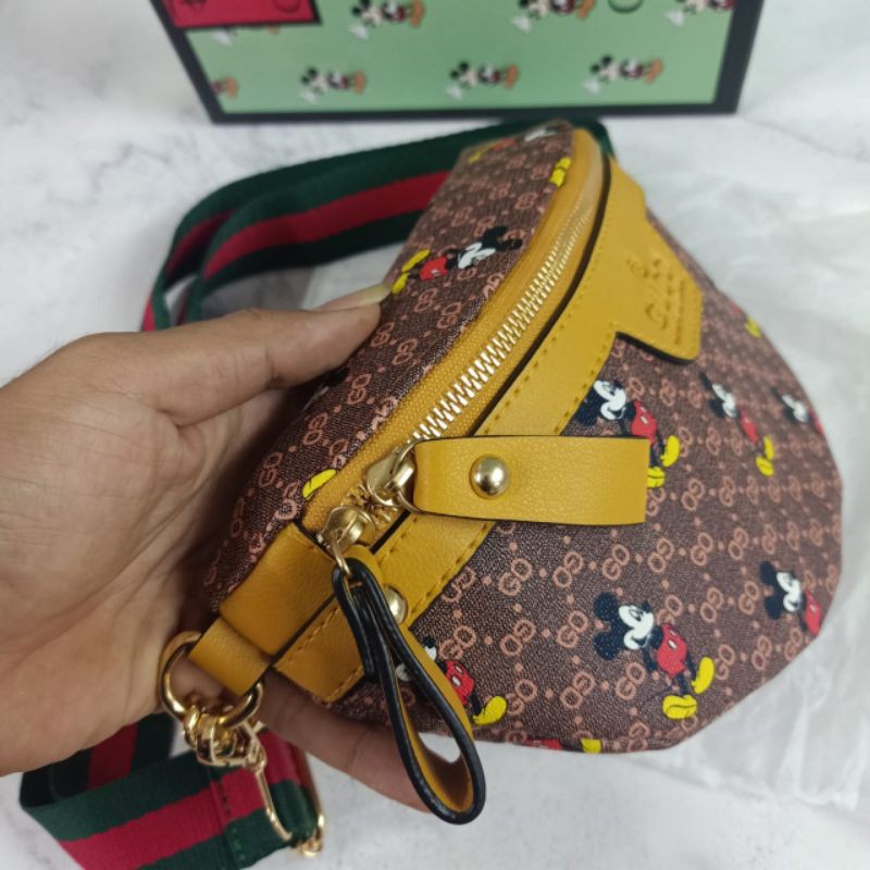 TAS GUCCI WAISTBAG MICKEY DISNEY IMPORT