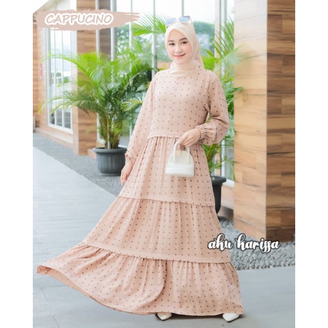 AKU KARISSA ORI//Viranika Dress//DRESS Crinkle//Gamis Muslimah