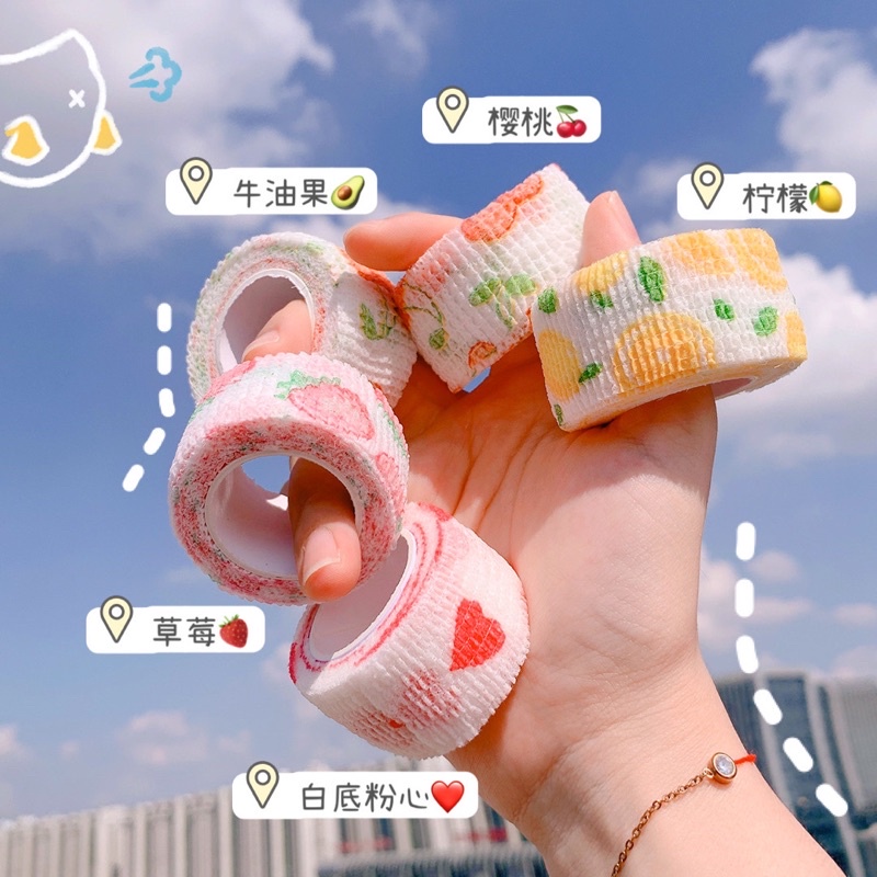 Pelindung Jari Perban Selotip Finger Protective Tape Hand Wrist Cohesive Bandage Aesthetic Lem Lakba
