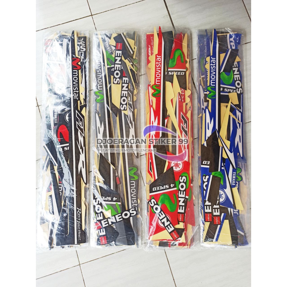 STIKER STRIPING FIZR F1ZR FIZ R MOVISTAR ENEOS / POLET STIKER STANDAR YAMAHA FIZR F1ZR MOVISTAR ENEO