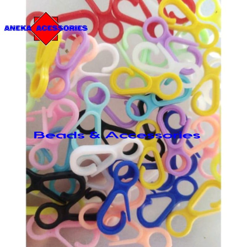 KOKOT UDANG PLASTIK PENGAIT KEW KEW PENGAIT STRAP MASKER