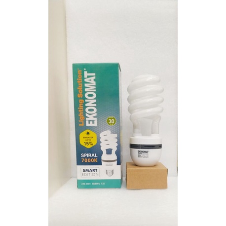 EKONOMAT LAMPU PLC SPIRAL / ULIR 10W - 35W