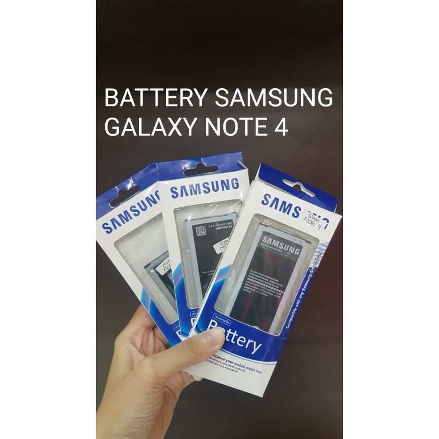 Batre Baterai Battery Samsung Galaxy Note 4 Original Oem 100%