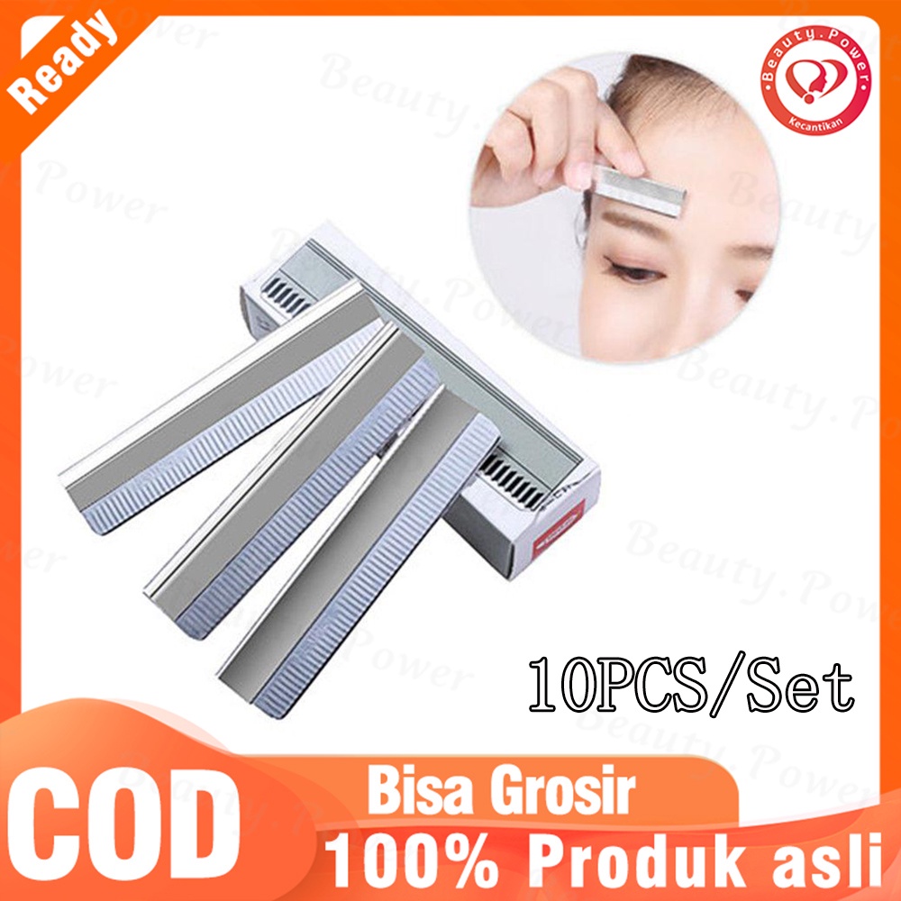 10 Pcs Pisau Cukur Alis Profesional Alis Pemangkasan Pisau alis Cukur Pisau Set, Dekorasi Alis Set