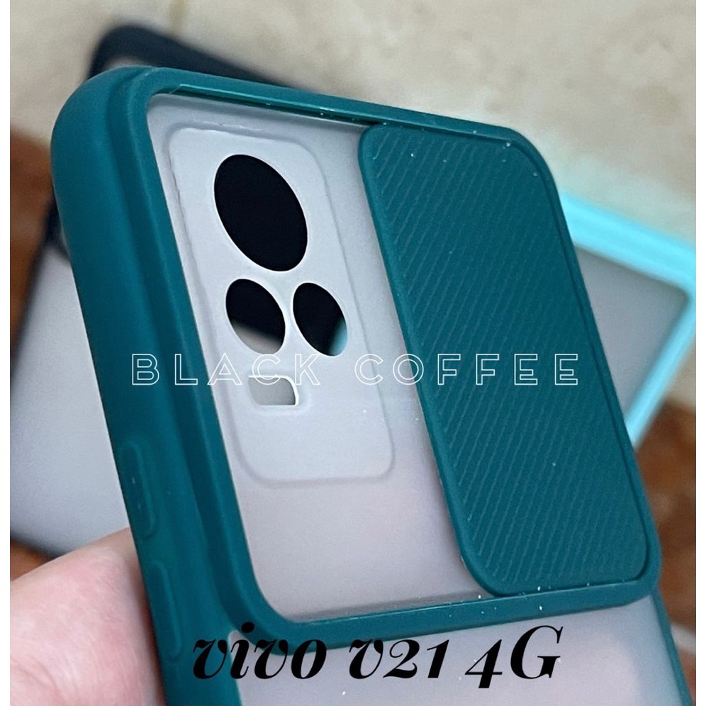 TRANSPARENT SLIDE LENS CAMERA CASE VIVO V21 4G